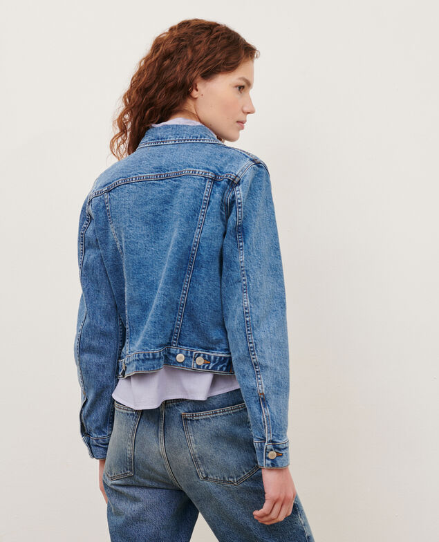 Kurze Jeansjacke
