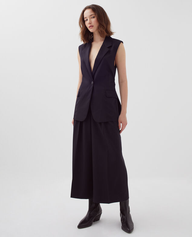 Blazer aus Wolle H091 black beauty