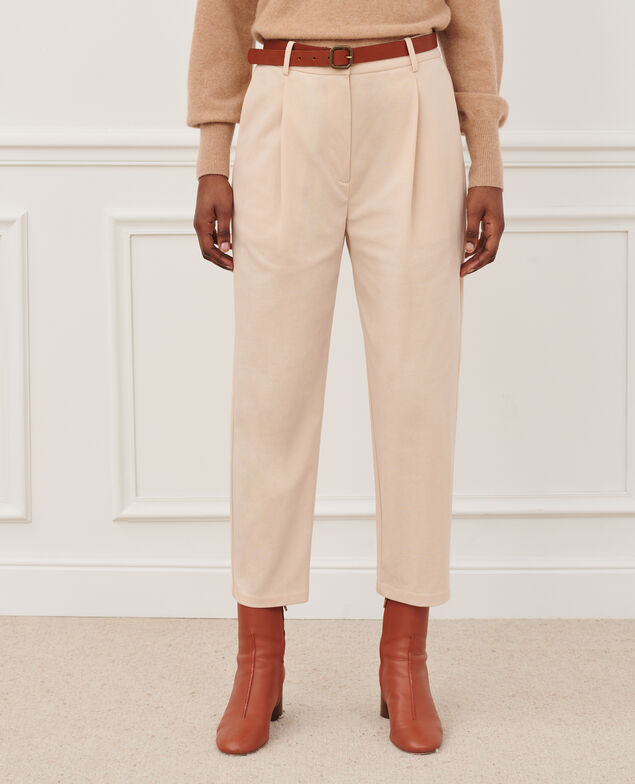 Zigarettenhose 31 beige