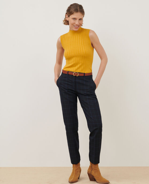 MARGUERITE - Zigarettenhose aus Wolle
