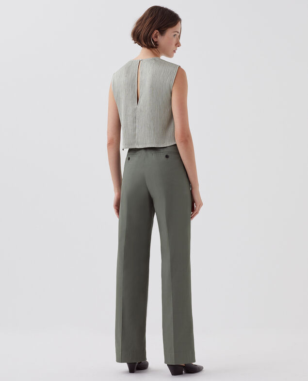 BLANDINE - Gerade Hose J560 basil dark green