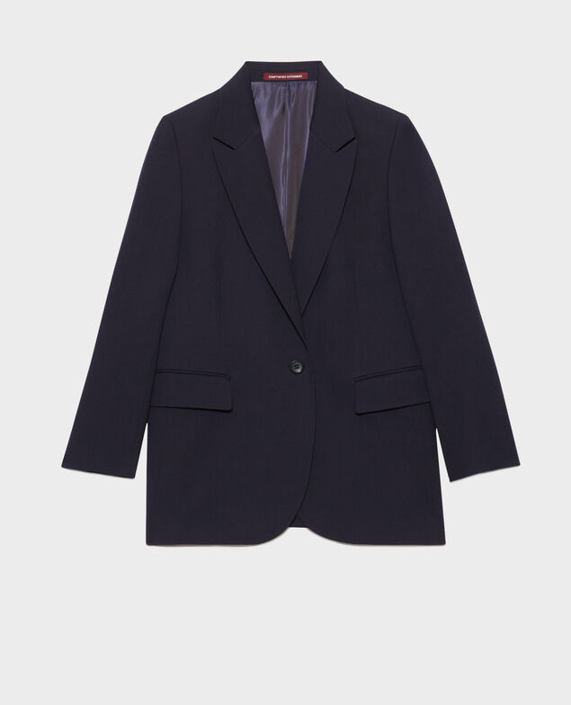 Blazer aus Wolle