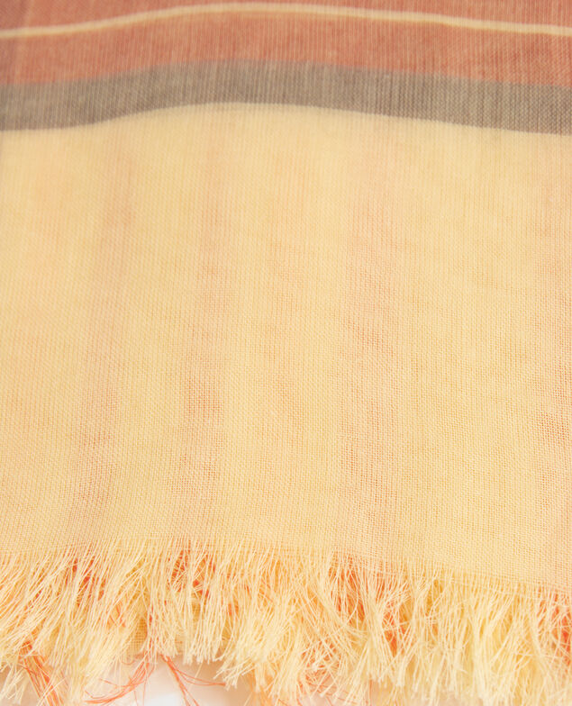 Schal aus Baumwolle 0241 orange