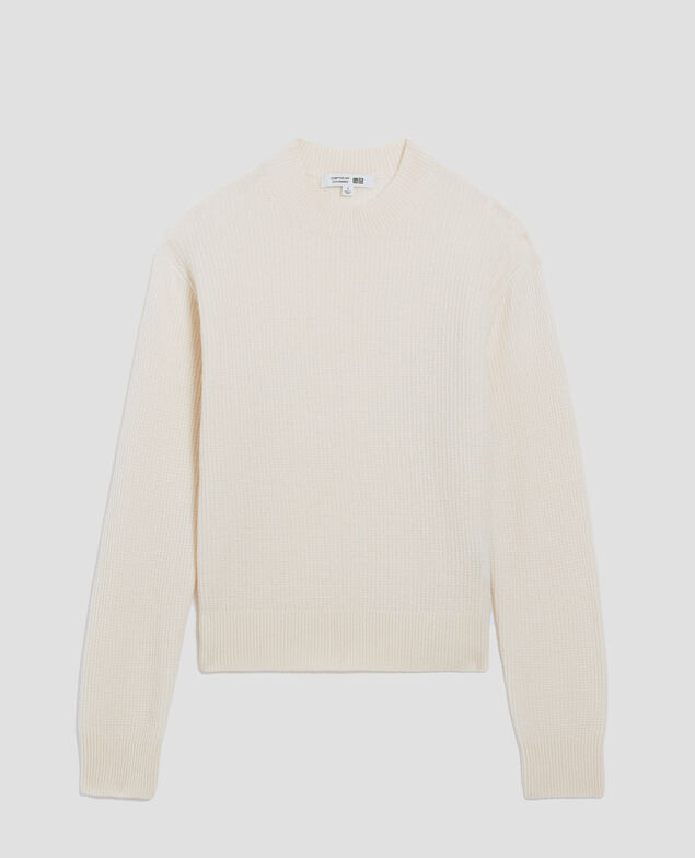 - Pullover aus Wolle U010 off white