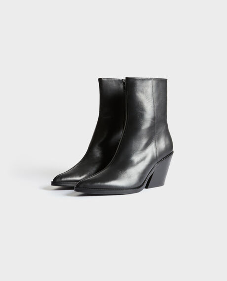 Cowboystiefel aus Leder