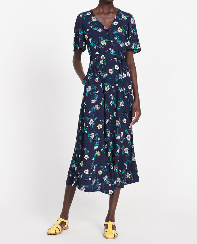Langes Kleid Herbier maritime maize