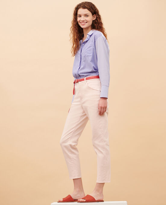 RITA - SLOUCHY – Weite Jeans aus Baumwolle 0100 PINK MARSHMALLOW
