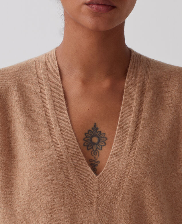 Pullover aus Kaschmir 8803 32 beige