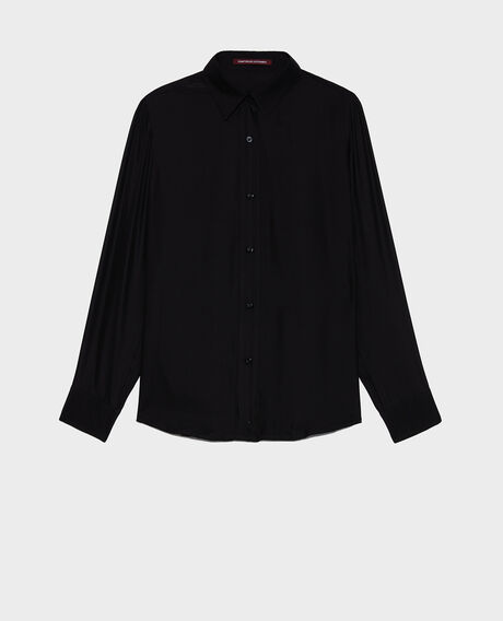 SIBYLLE - BLUSE AUS SEIDE Black beauty Loriges
