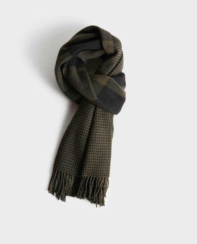 Karierter Schal 7290 58_green