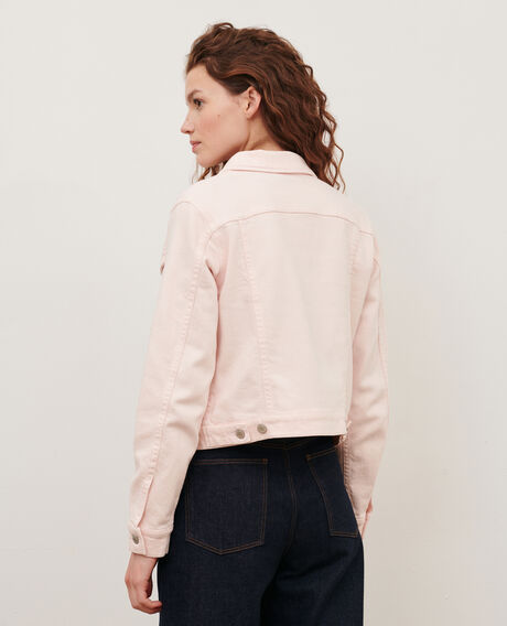 Kurze Jeansjacke 0100 pink marshmallow 3sjd266c62