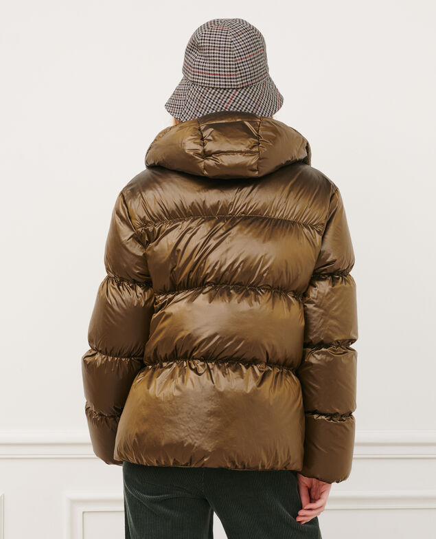 MARGOTTE - Kurze Daunenjacke 8828 56 olive