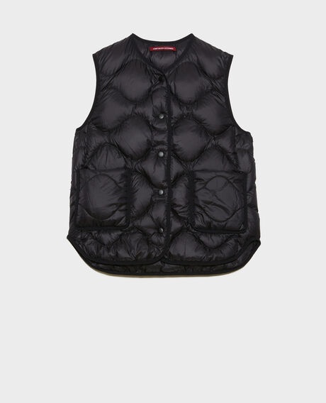PLUME - Jacke ohne Ärmel 0093 black 3sja298n03