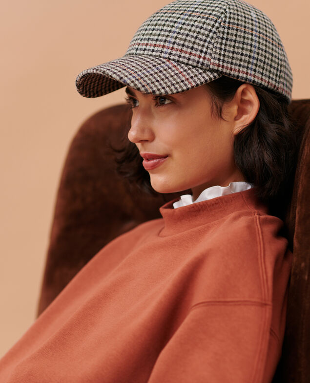 Sweatshirt aus Baumwolle 8808 18 wine