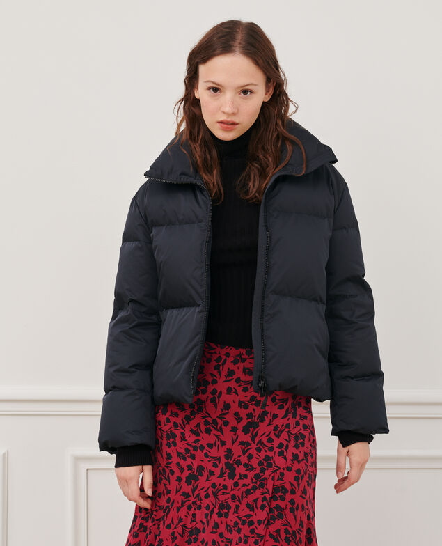 MARGOTTE - Kurze Daunenjacke 4216 black_beauty Maure