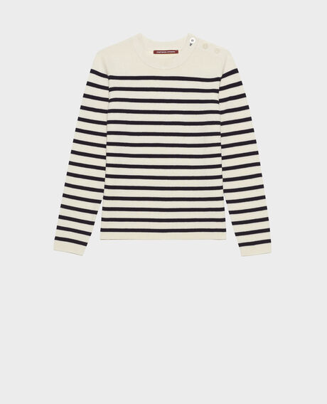 MADDY - Pullover aus Merinowolle im Marinelook Stp jtst nsky Liselle