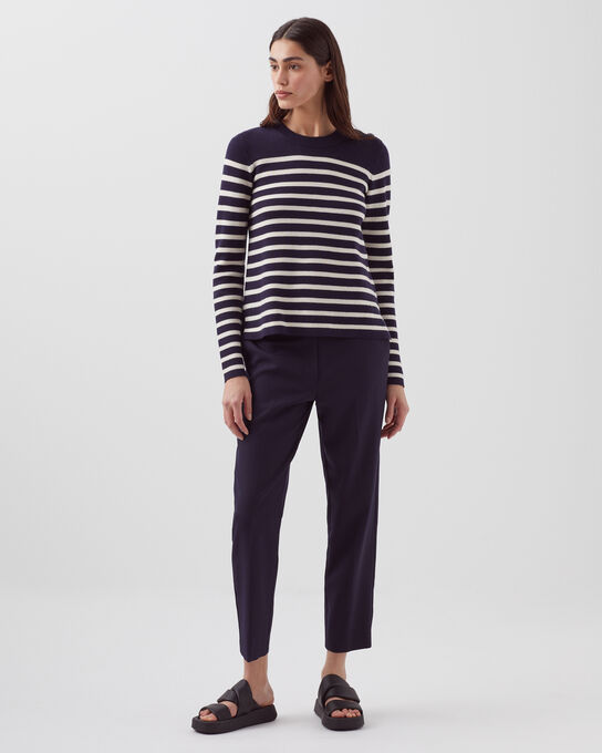 MADDY - Pullover aus Merinowolle im Marinelook 8875 69 NAVY STRIPES