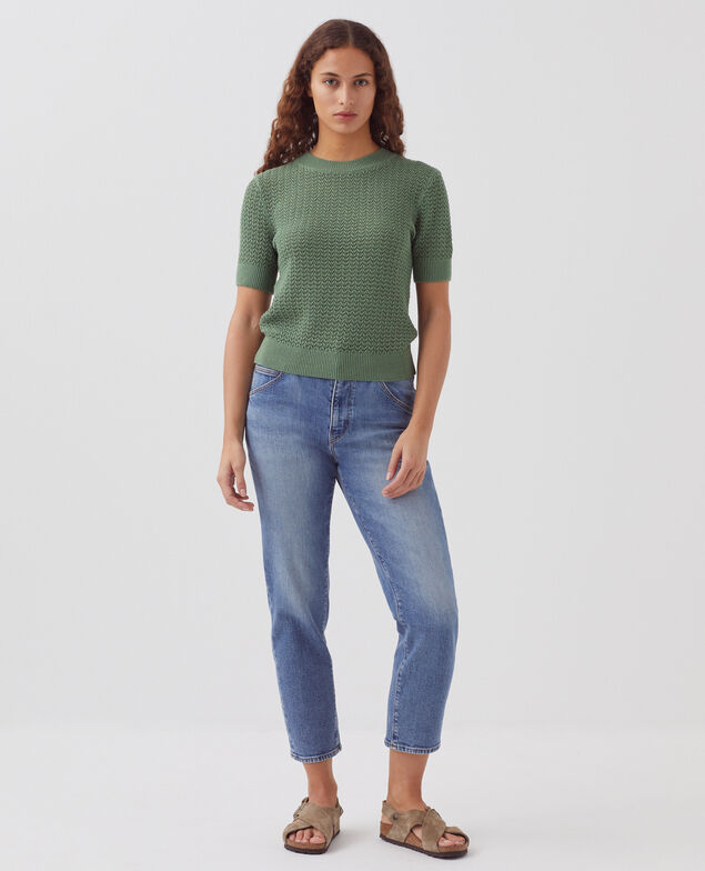 Pullover mit kurzen Ärmeln H541 antigua