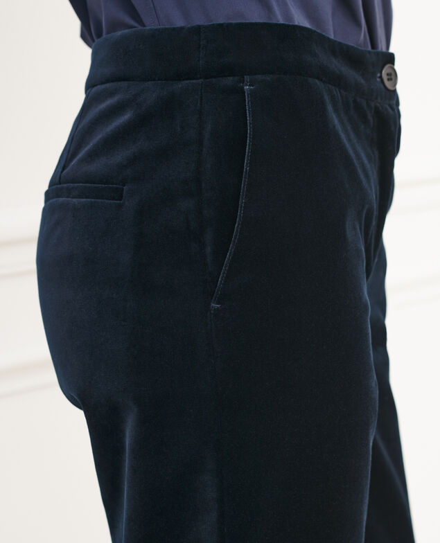 MARGUERITE - Zigarettenhose 6041c navy deep