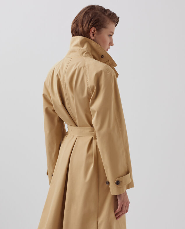 CATHERINE - Weiter Trenchcoat 0321 starfish beige