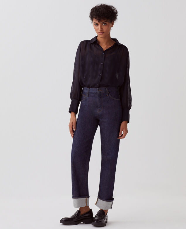 AVA - Jeans regular Selvedge 4287 denim_brut