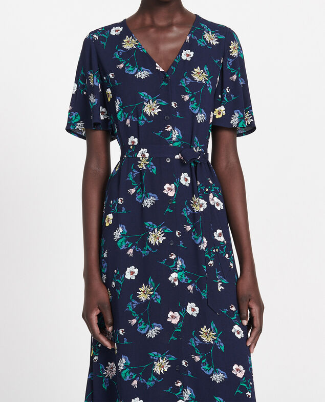 Langes Kleid Herbier maritime maize