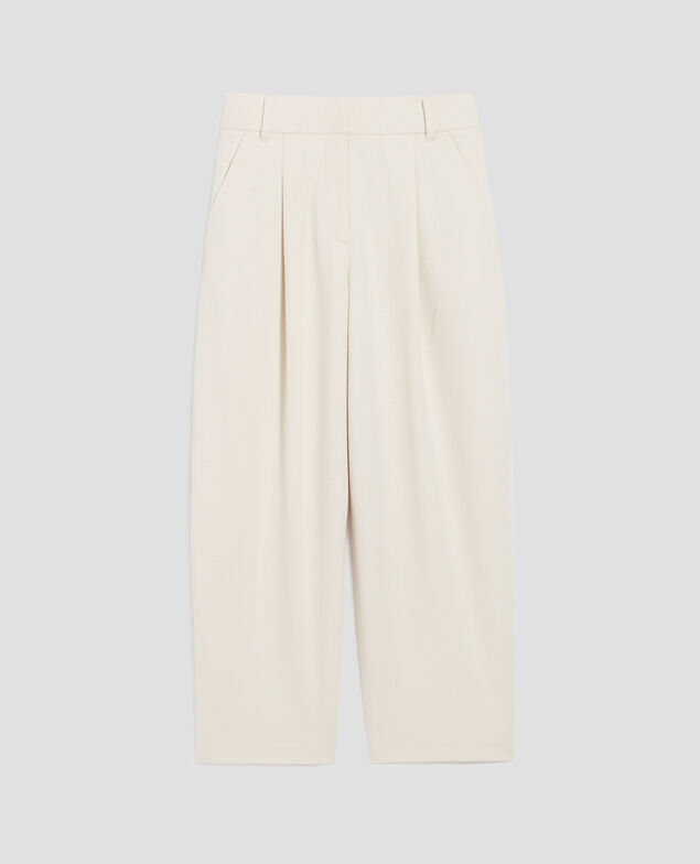 PEGGY - Karottenhose I021 white melange