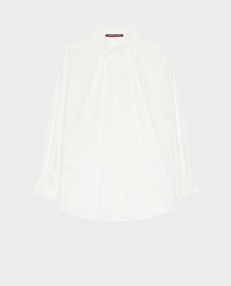 Tunikabluse aus Baumwolle 0007 white 3ssh283c01