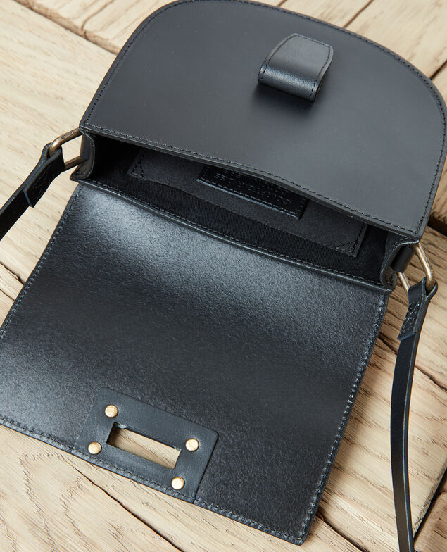 Kleine Demi-Lune-Tasche Noir