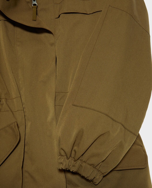 Halblanger Parka A333 solid khaki