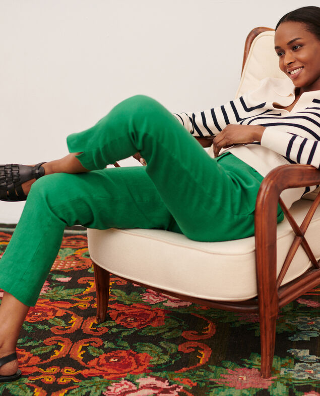 MARGUERITE - Zigarettenhose 0542 pine green