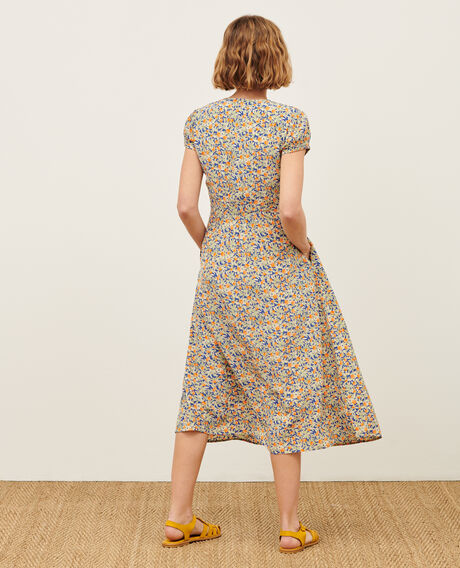 LUDIVINE - Fließendes langes Kleid