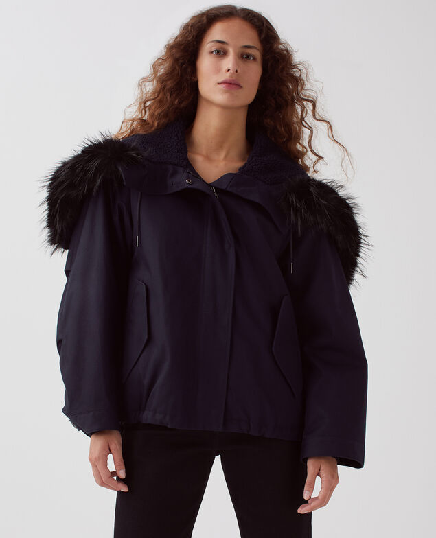 Parka mit Kapuze H695 night sky