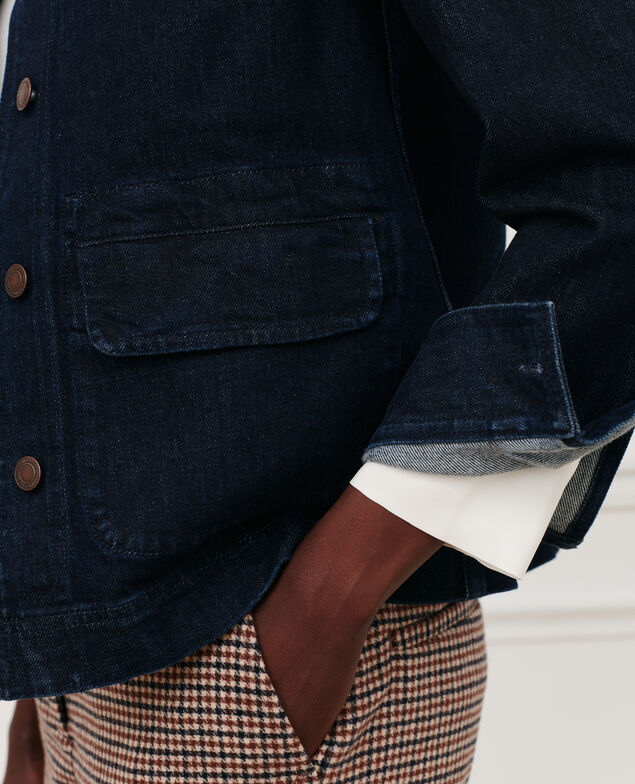 Arbeitsjacke aus Baumwolle 103 denim