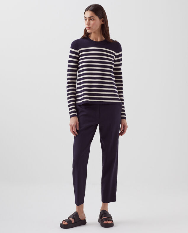 MADDY - Pullover aus Merinowolle im Marinelook 8875 69 navy stripes