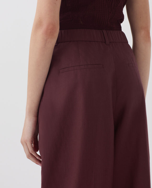 Faltenhose J380 decadent chocolate