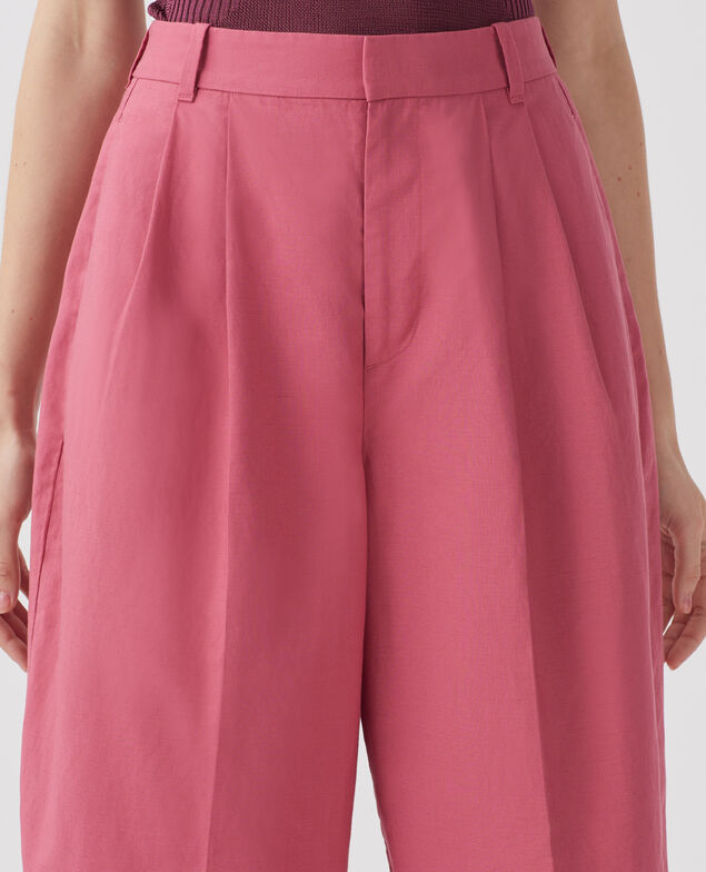 Faltenhose J130 baroque rose