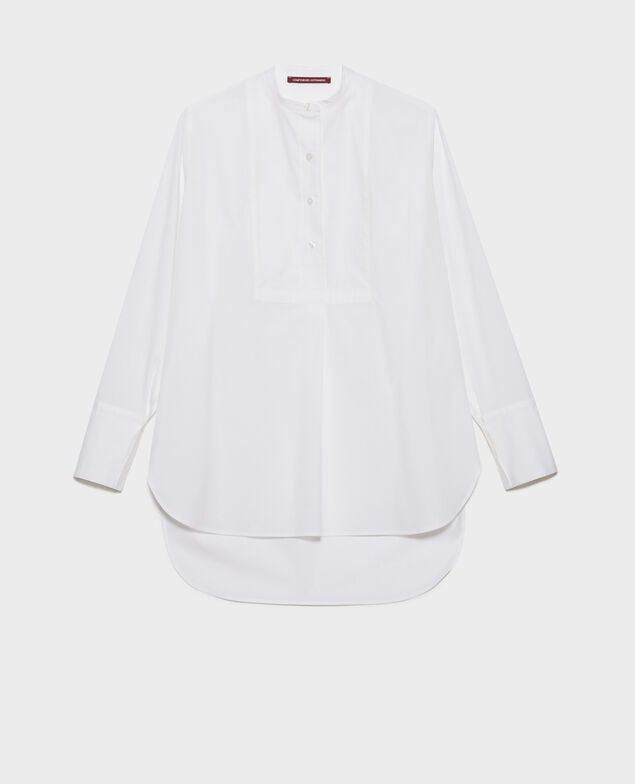 Baumwollbluse 4235 optical white
