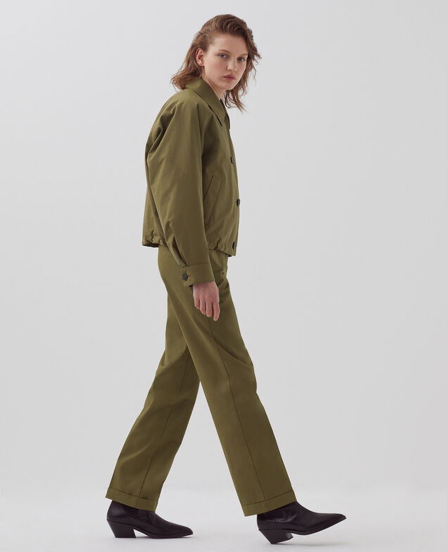 Kurze Jacke H570 military olive