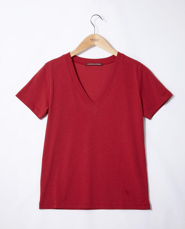 T-Shirt mit Leon-Motiv 3918 rio_red