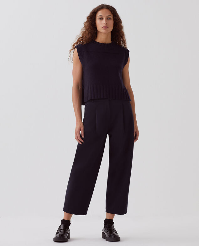 PEGGY - Karottenhose I698 navy melange