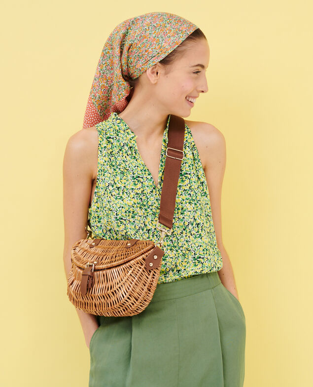 Gemustertes Top 116 print yellow