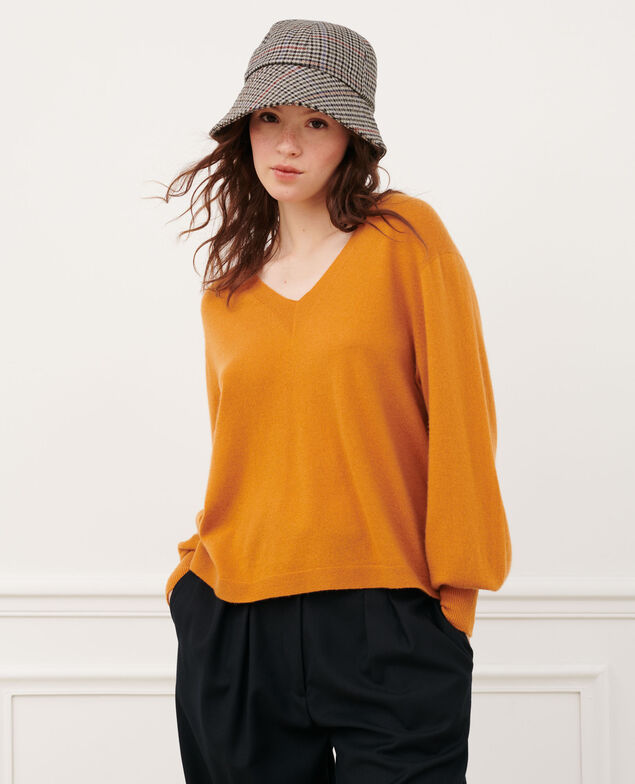 3-D-Kaschmir-Pullover Sudan brwn
