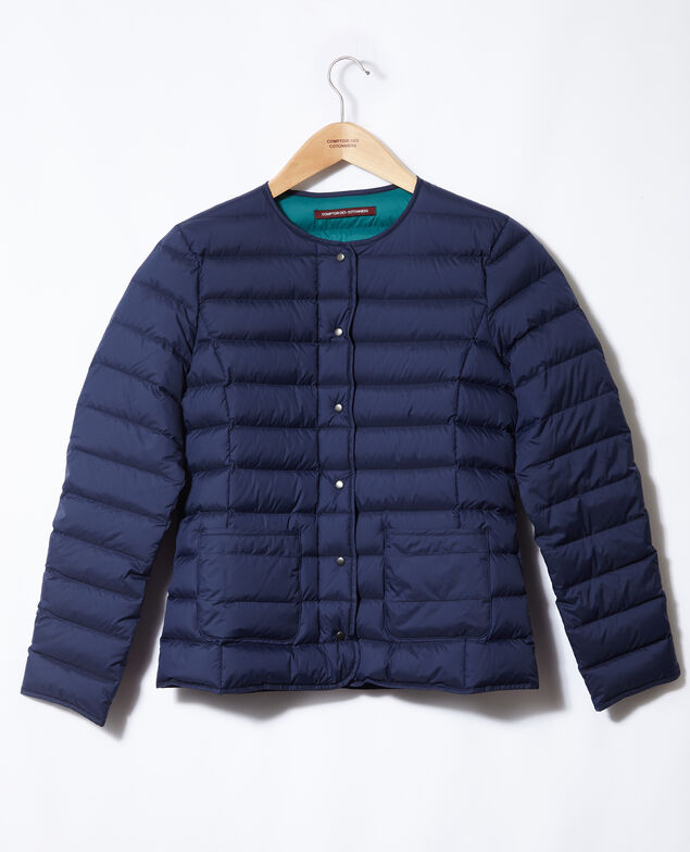 Daunenjacke Mademoiselle Plume Blau