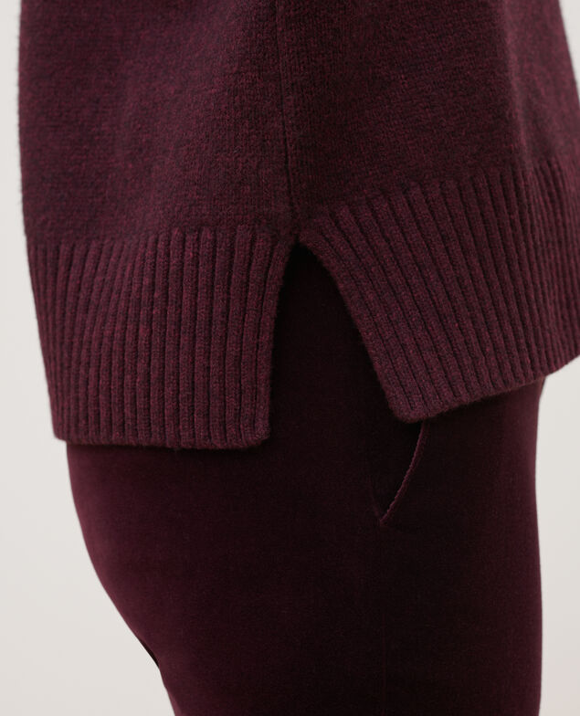 Pullover mit Rundhalsausschnitt aus Merinowolle
