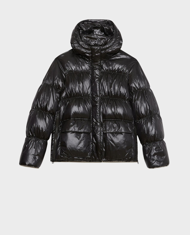 MARGOTTE - Kurze Daunenjacke 4216 black_beauty 2wja025n04