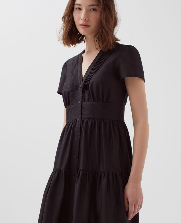 Midi-Kleid H091 black beauty