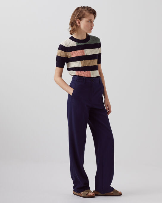 BLANDINE - Gerade Hose 4277 NIGHT_SKY