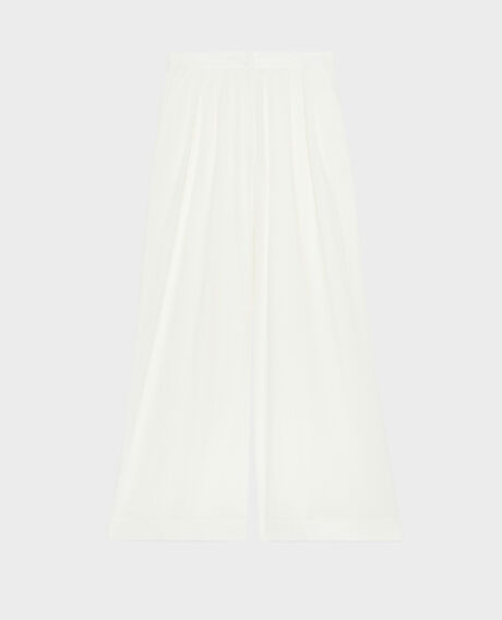 YVONNE - Weite Hose aus Baumwolle 8885 00 white 3spa290c10