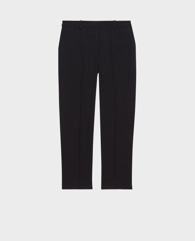 MARGUERITE - Zigarettenhose Black beauty